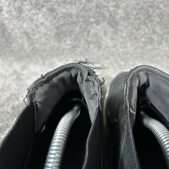 Nike Air Max Thea 859550-001 Women's Size 9 Black Mid Leather Pull On Boot Used - Picture 8 of 13